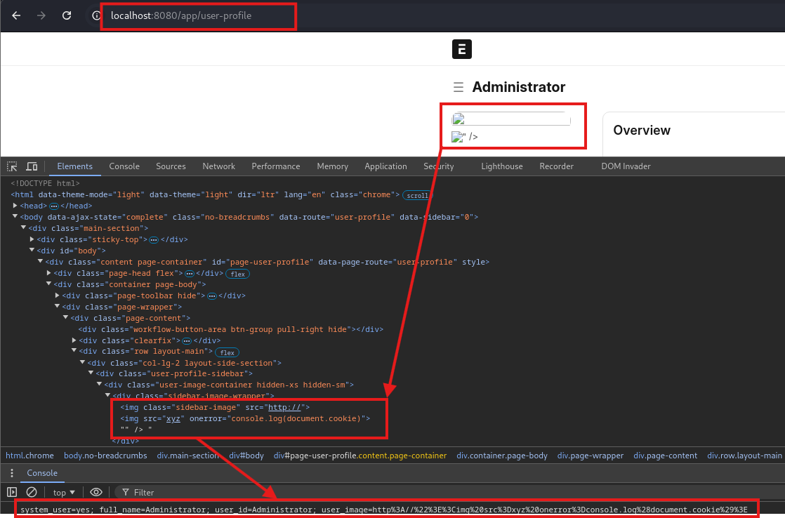 Stored XSS